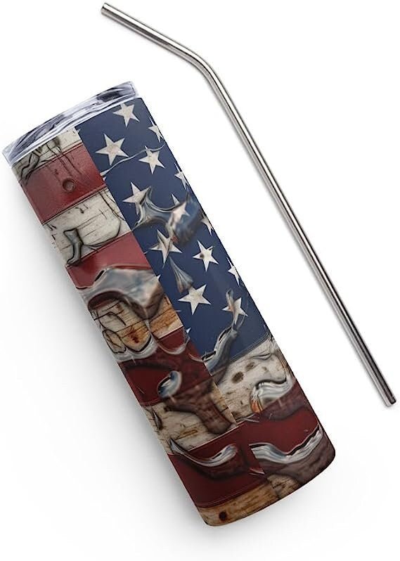 3D Memorial Day Tumbler Wrap Sublimation American Flag, 3D Patriotic tumbler wrap, July 4th 20 oz Tumbler Wrap, 300dpi Commercial Use - Art World Around You