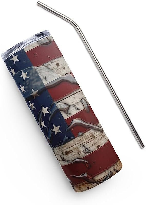 3D Memorial Day Tumbler Wrap Sublimation American Flag, 3D Patriotic tumbler wrap, July 4th 20 oz Tumbler Wrap, 300dpi Commercial Use - Art World Around You