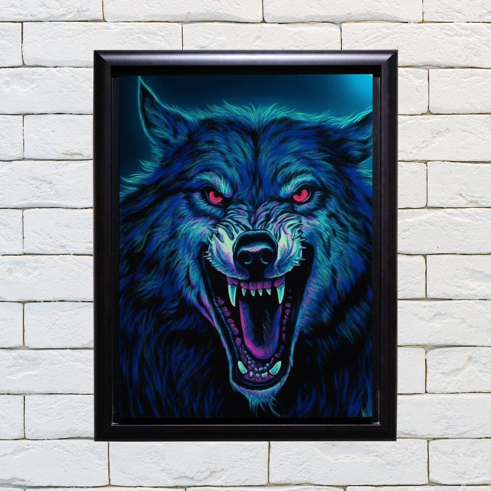 Art by Wolves, Download Digital PNG file Wolf illustration for printing on Poster Invitation Greeting cards any other - Art World Around You