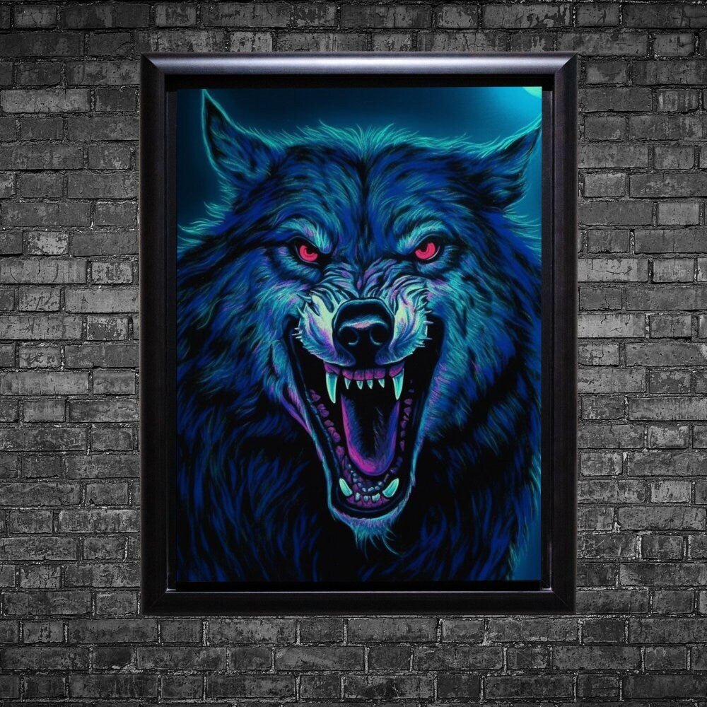 Art by Wolves, Download Digital PNG file Wolf illustration for printing on Poster Invitation Greeting cards any other - Art World Around You