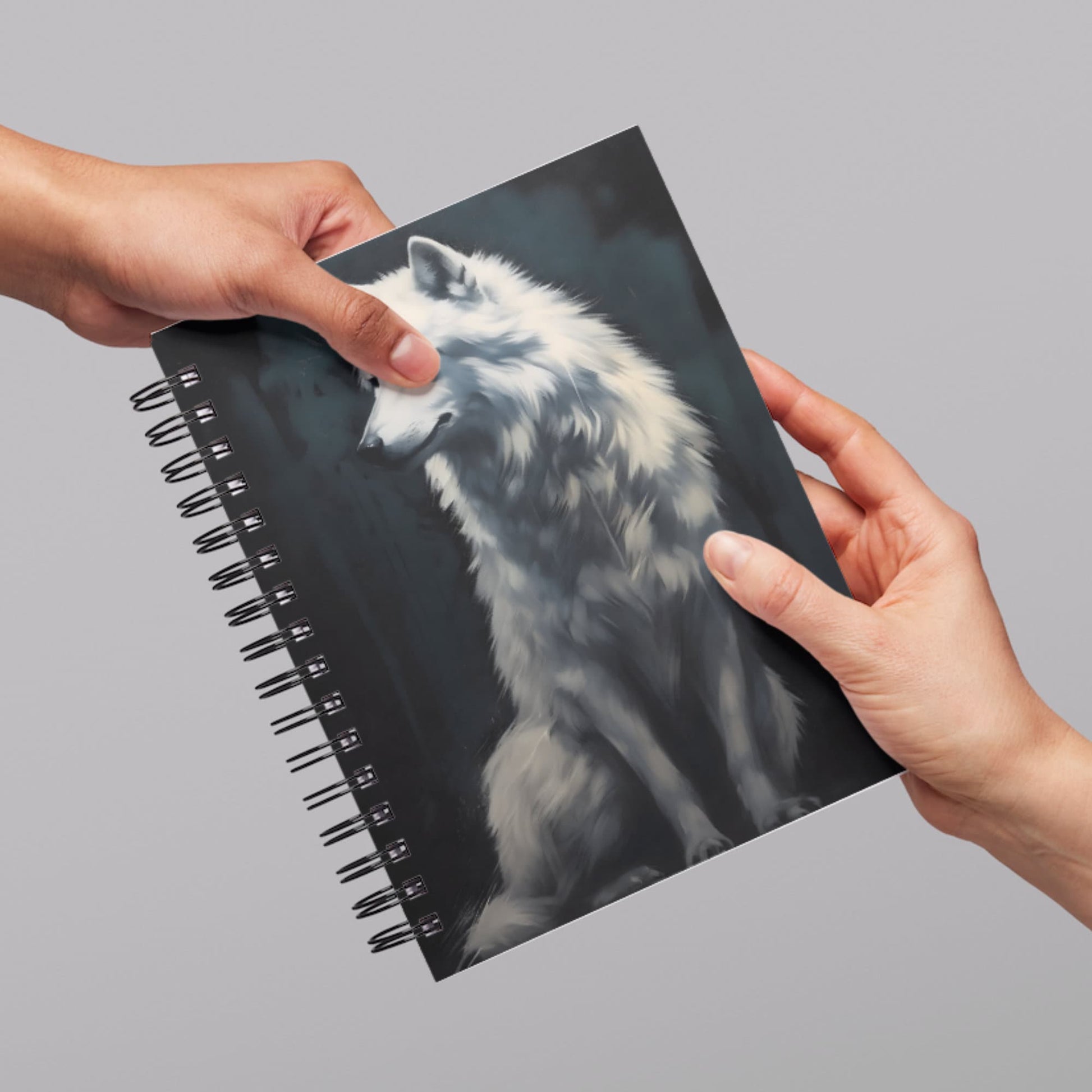 Art by Wolves, White Greenland Wolf Download Digital PNG file - Art World Around You