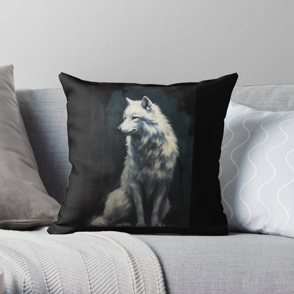 Art by Wolves, White Greenland Wolf Download Digital PNG file - Art World Around You