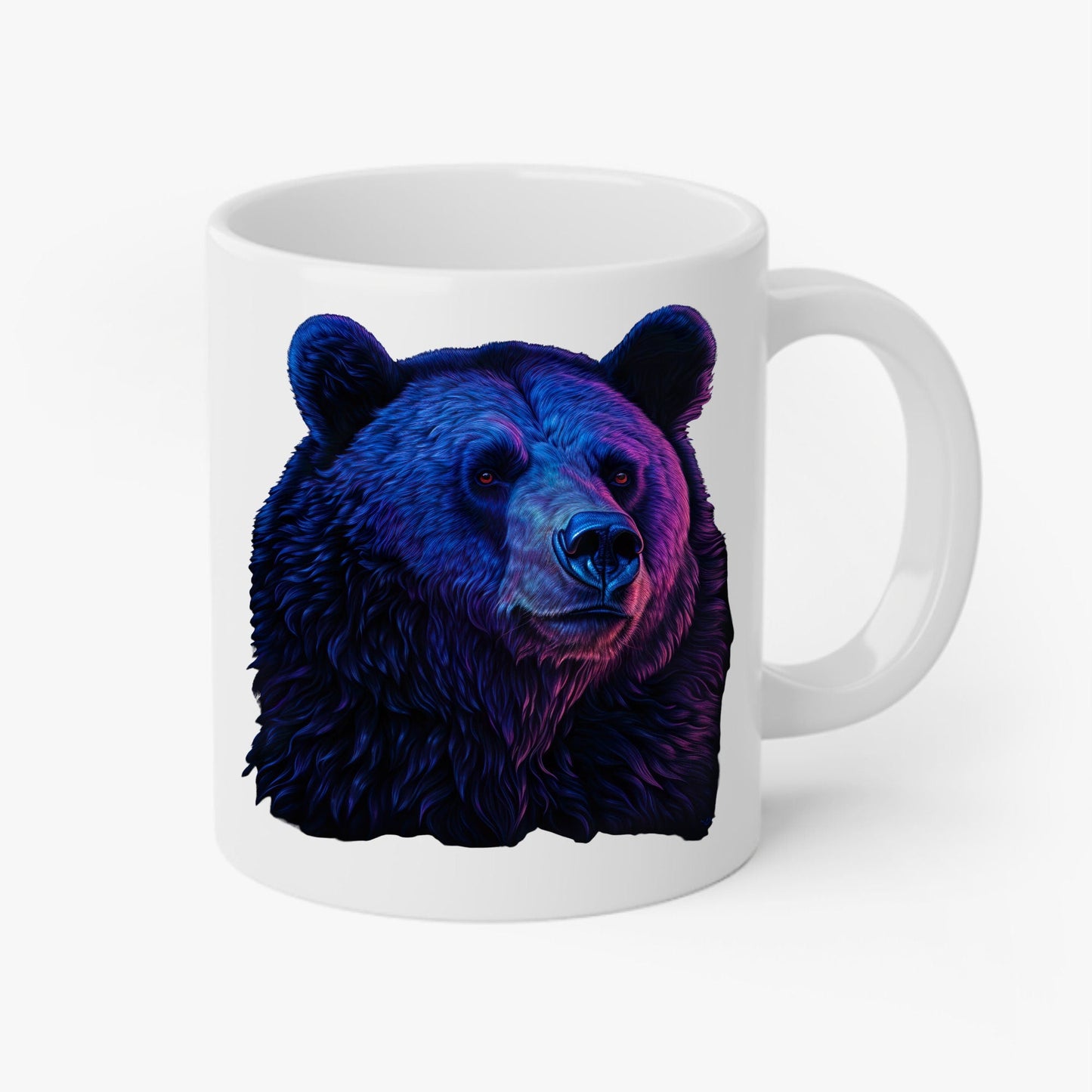 Bear Tumbler Wrap, Bear shirt designs, Bear wall stickers Bear ornament, Neon Bear Download Digital Sublimation PNG file, Bear Mug Wrap, - Art World Around You