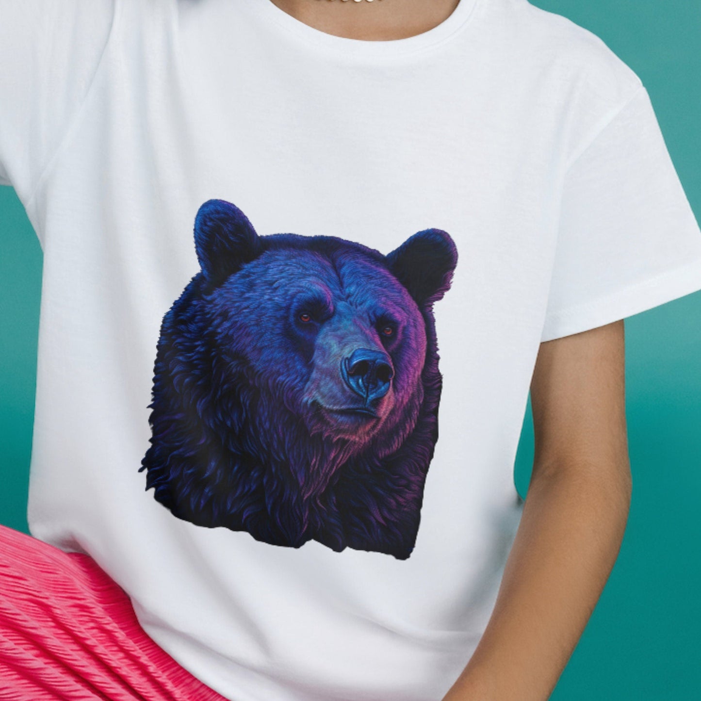 Bear Tumbler Wrap, Bear shirt designs, Bear wall stickers Bear ornament, Neon Bear Download Digital Sublimation PNG file, Bear Mug Wrap, - Art World Around You