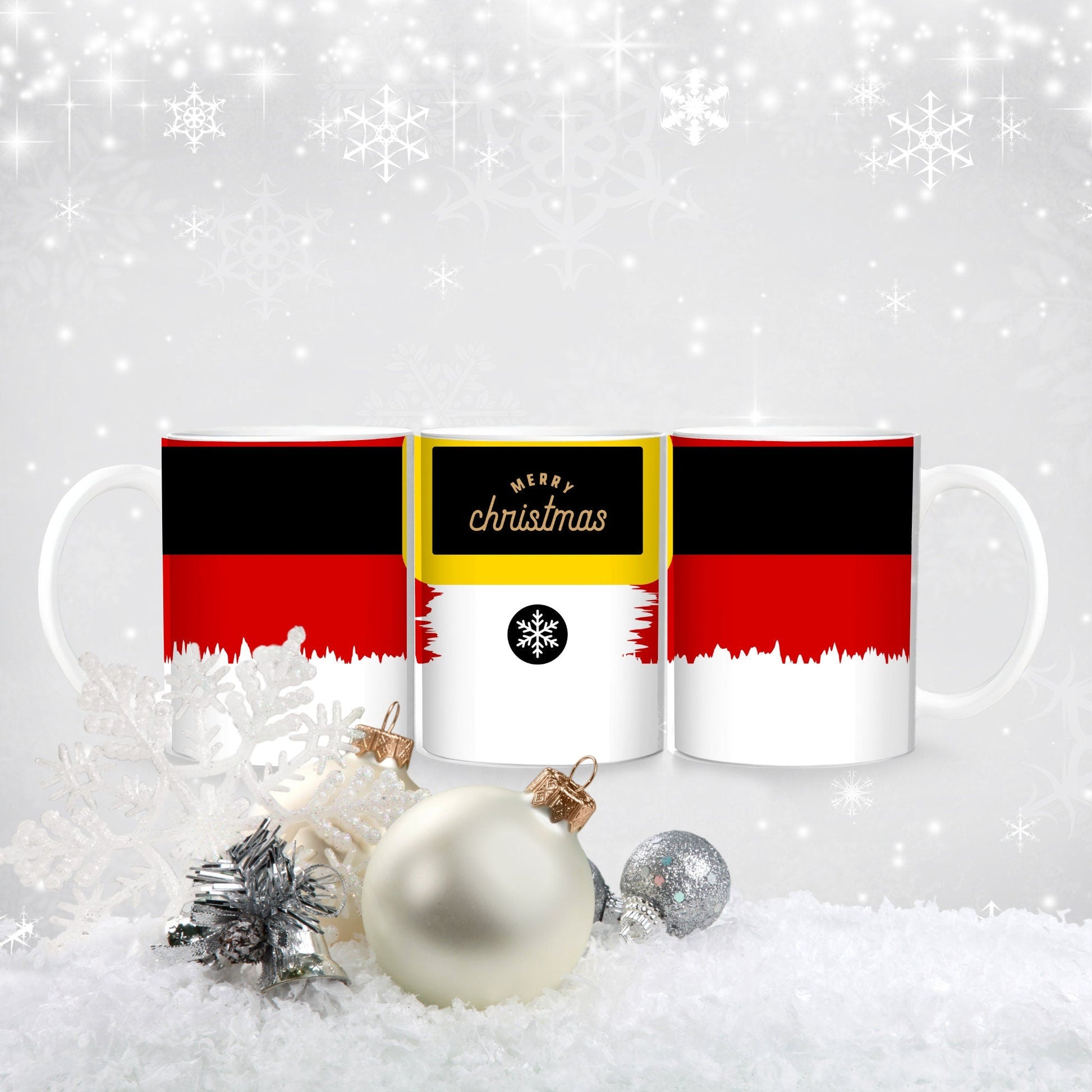 Christmas Ornament stocking Santa Instant Download PNG Digital Sublimation File Tumbler Mug Cup Wrap for Print on Demand, Round Ornament PNG - Art World Around You