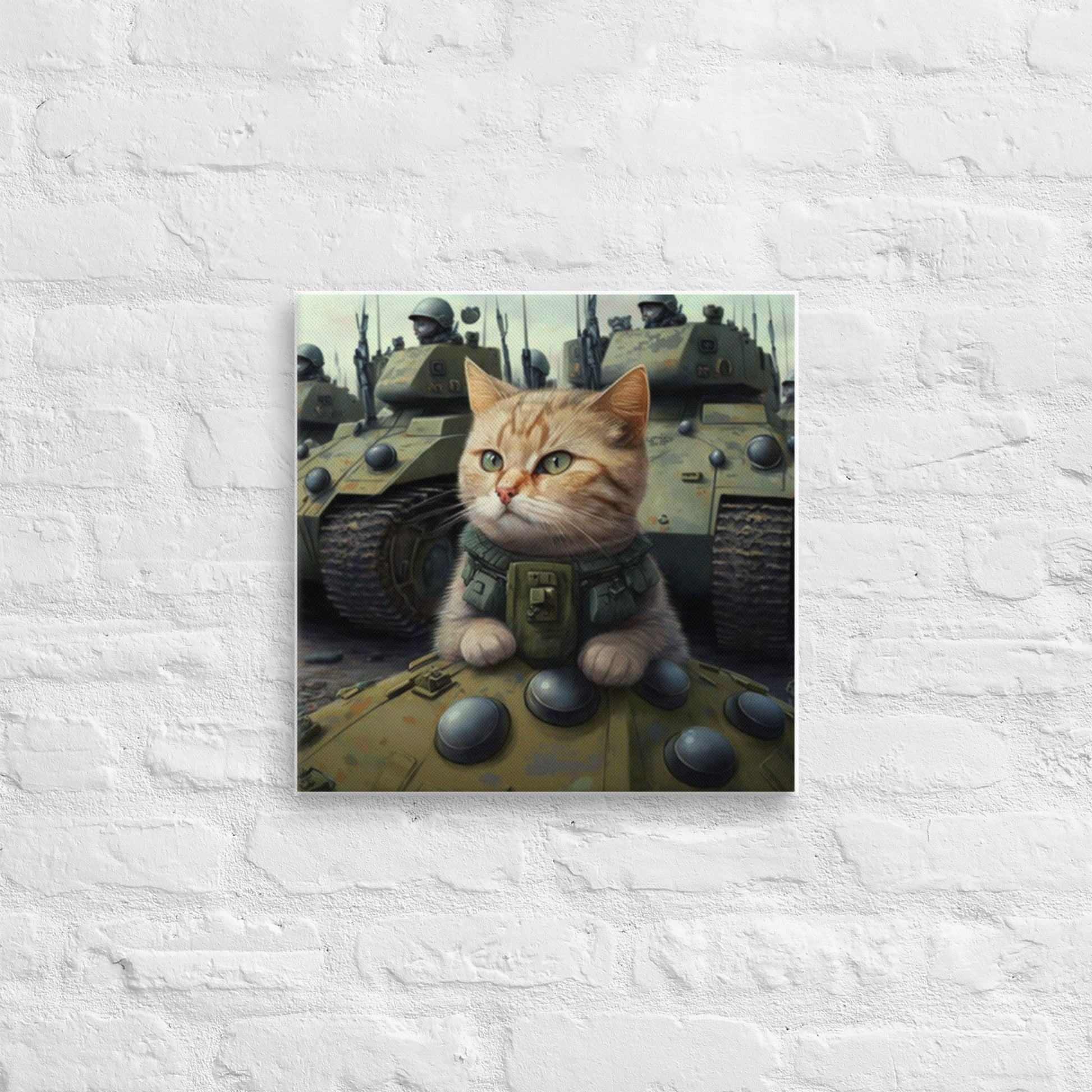 Download Digital PNG file Cat Military for printing on Poster Invitation Greeting cards any other - Art World Around You