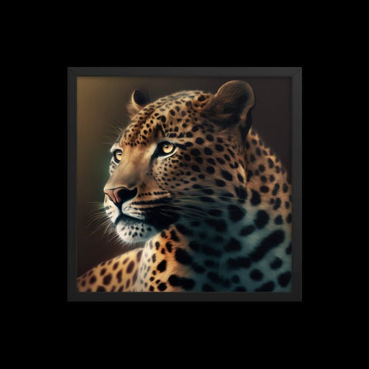 Download Digital PNG file Leopard illustration for printing on Poster Invitation Greeting cards any other - Art World Around You