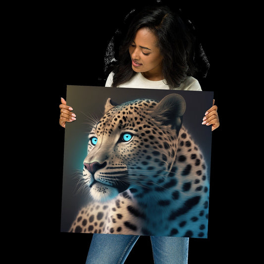 Download Digital PNG file Leopard illustration for printing on Poster Invitation Greeting cards any other - Art World Around You