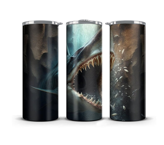 Download Digital PNG file Shark for Tumbler, Poster, Greeting cards, wallpaper desktop, Phone Wallpaper any other, Commercial Use - Art World Around You