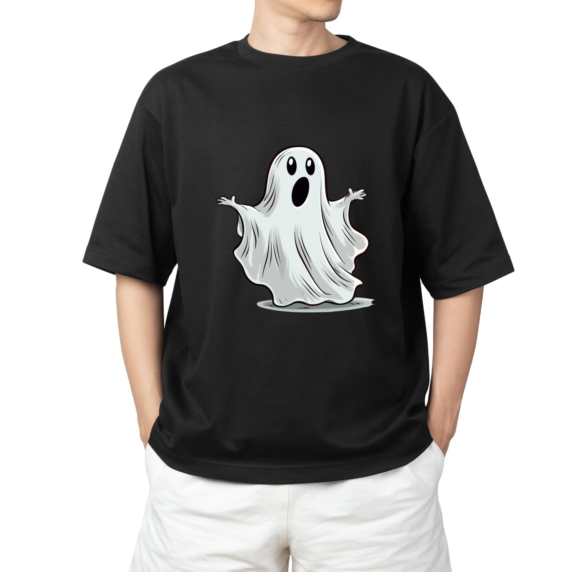 Halloween Cute Ghost Instant Download PNG Digital Sublimation File Transparent Background for Print on Demand - Art World Around You