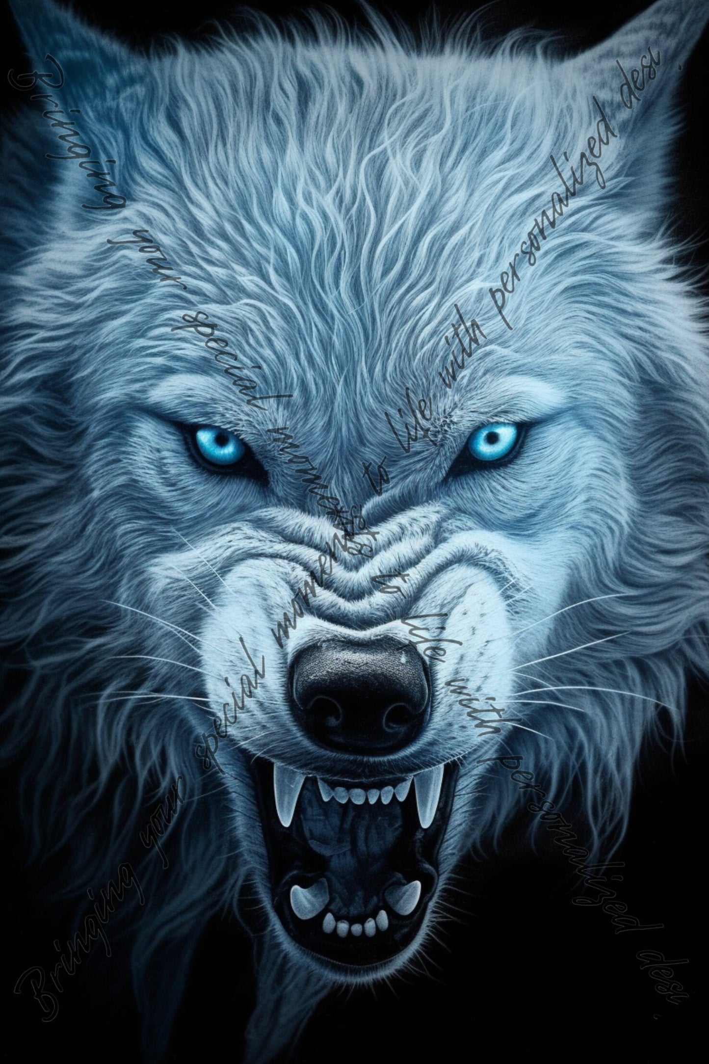 Art by Wolves, Download Digital PNG file Wolf illustration for printing on Poster Invitation Greeting cards any other