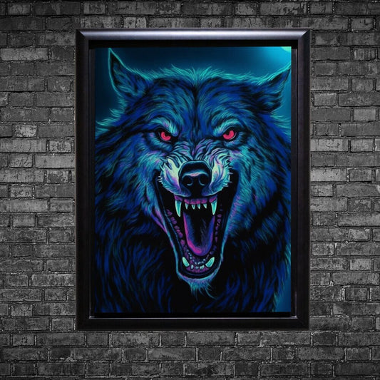 Art by Wolves, Download Digital PNG file Wolf illustration for printing on Poster Invitation Greeting cards any other