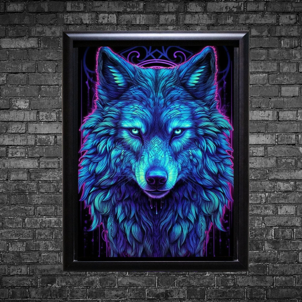 Art by Wolves, Download Digital PNG file Wolf illustration for printing on Poster Invitation Greeting cards any other