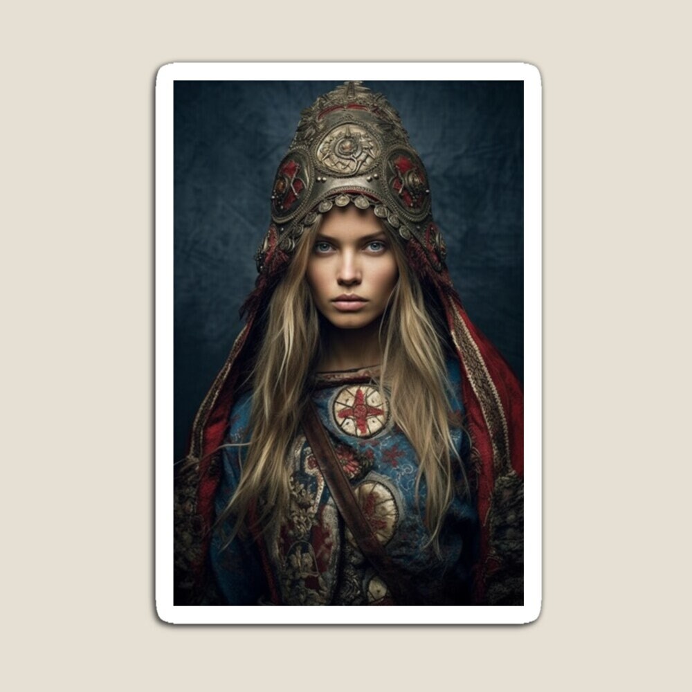 Download Digital Girl Woman Warrior Art Print Printable Image Stock photo PNG greeting cards any other