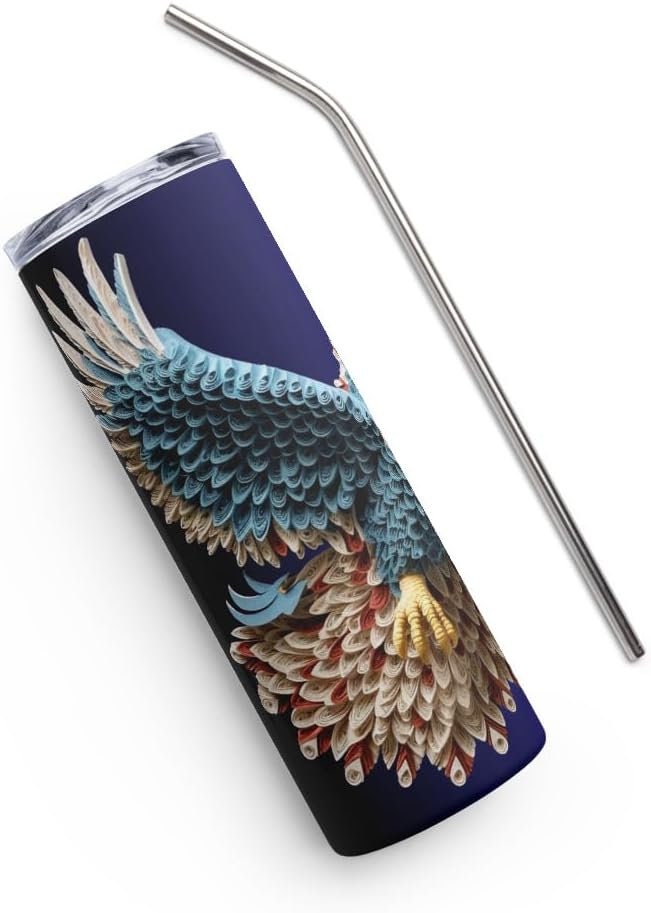 3D Memorial day Tumbler Wrap, 3D American Flag Bald Eagle Tumbler Wrap, 3D Patriotic tumblr wrap, 4th of July 20 oz Wrap, Commercial Use