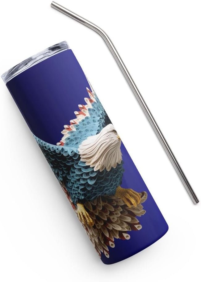 3D Memorial day Tumbler Wrap, 3D American Flag Bald Eagle Tumbler Wrap, 3D Patriotic tumblr wrap, 4th of July 20 oz Wrap, Commercial Use