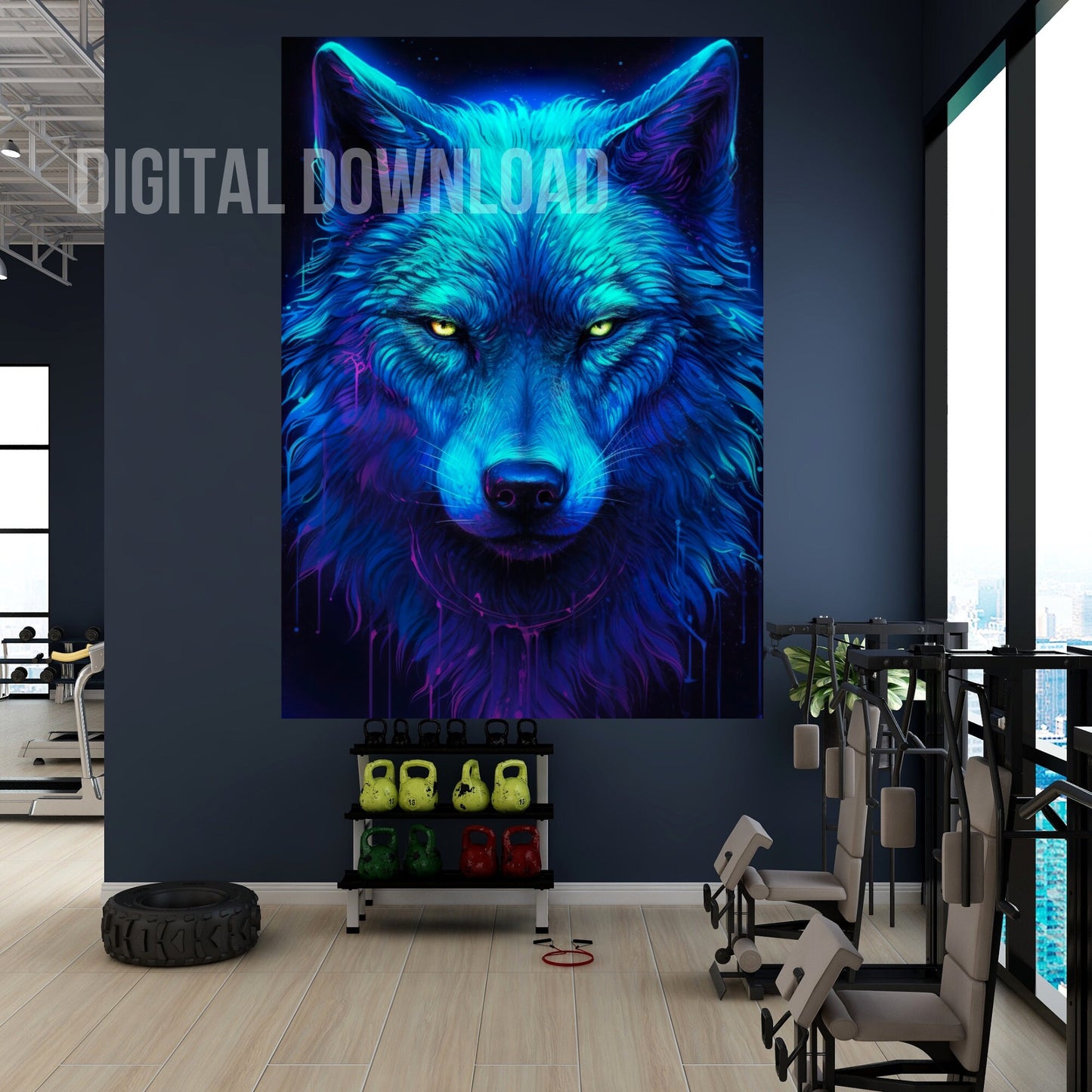 Art by Wolves, Printable Wall Art Wolf, Wolf Tumbler Wrap, Wolf Mug Wrap,  Printing Wolf sublimation PNG