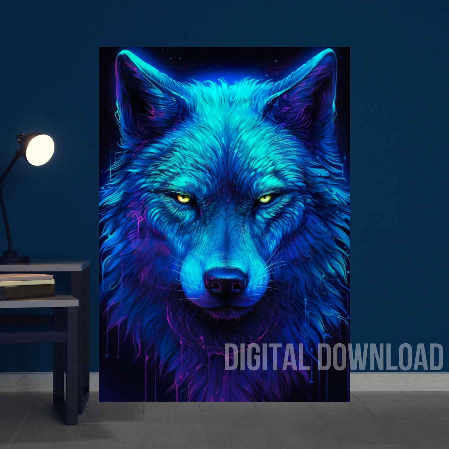 Art by Wolves, Printable Wall Art Wolf, Wolf Tumbler Wrap, Wolf Mug Wrap,  Printing Wolf sublimation PNG