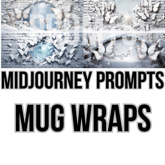 Midjourney Prompts Mug Wraps AI Art Generate